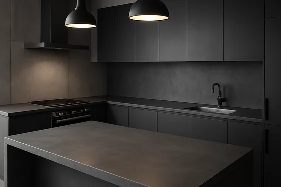 Concrete Counters for Modern Industrial Flair illustration