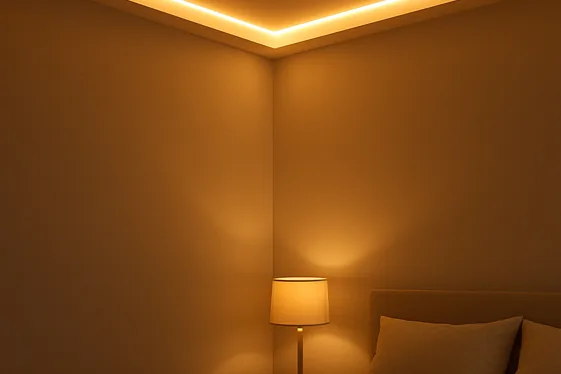 Soft LED Cove Lighting for Cozy Corners illustration