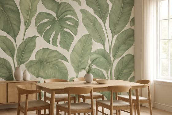 Botanical Murals for Stunning Feature Walls illustration