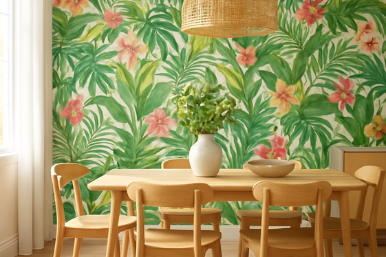 Tropical Prints to Bring the Outdoors In illustration