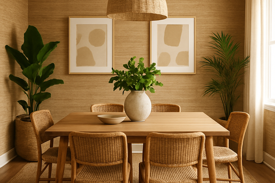 Textured Grasscloth for Subtle Sophistication illustration