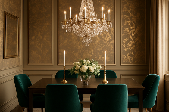 Metallic Accents for Luxe Glamour illustration