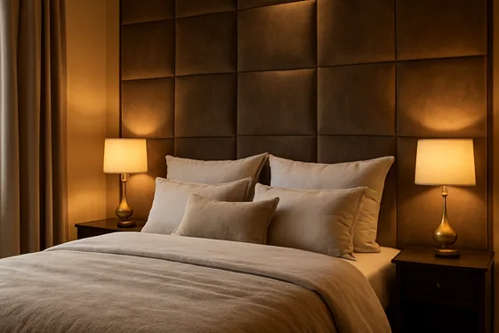 Fabric-Covered Walls for Cozy Luxury illustration