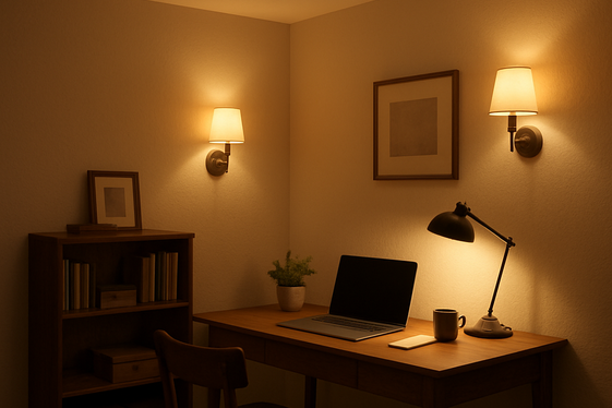 Add Soft, Layered Lighting Fixtures illustration