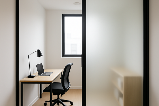 Use Sliding Doors Instead of Swing Doors illustration