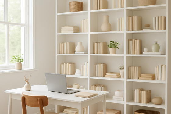 Incorporate Open Shelving Units illustration