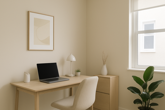 Choose Light, Neutral Wall Colors illustration