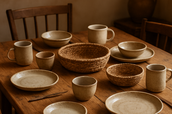 Incorporate Handcrafted or Artisan Pieces illustration