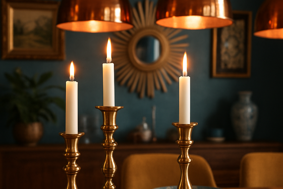 Add Metallic Accents for a Touch of Glam illustration
