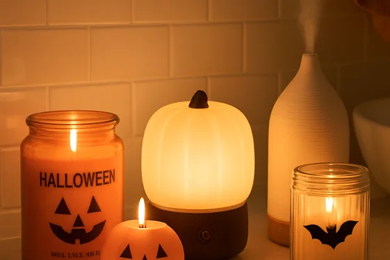 Use Halloween Scented Candles or Diffusers illustration