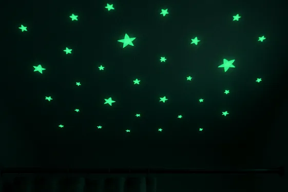 Add Glow-in-the-Dark Stars on the Ceiling illustration