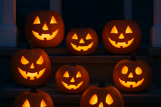 Bring on the Jack-o'-Lanterns Variety illustration