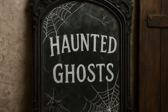 Design a Haunted Mirror for a Mysterious Vibe illustration