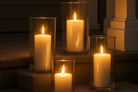 Use Candles and Pillars for Elegant Lighting illustration