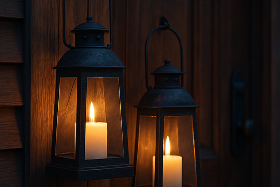 Hang Vintage Halloween Lanterns for a Timeless Look illustration