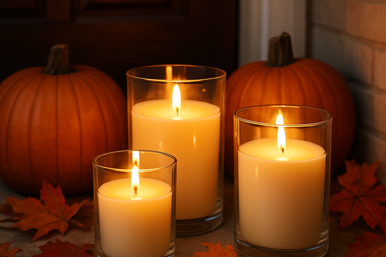 Set the Mood with Seasonal Scented Candles illustration