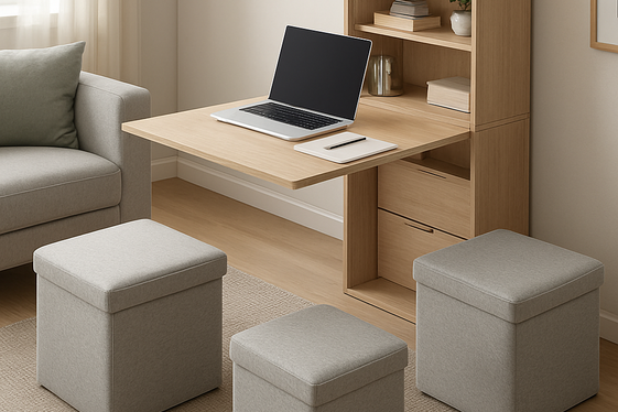 Incorporate Multifunctional Furniture Pieces illustration