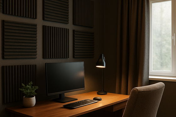 Install Soundproofing Elements illustration