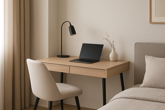 Maximize Your Space with a Compact Desk illustration