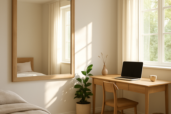 Use Mirrors to Expand the Visual Space illustration