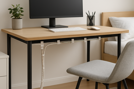 Keep Cables Hidden for a Clean Look illustration