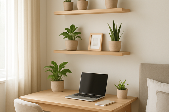 Bring in Greenery to Boost Mood and Air Quality illustration