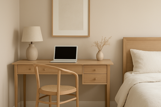 Opt for a Neutral Color Palette to Create Calm illustration