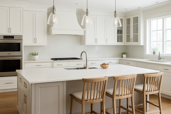 Combine Style and Storage with a Double Island illustration