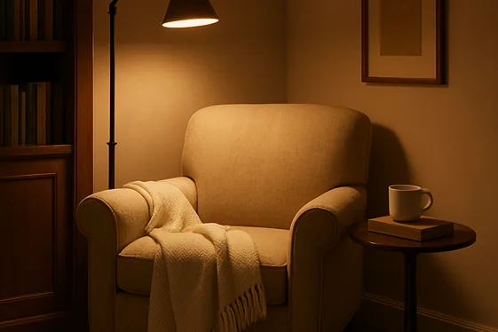 Create a Cozy Reading Nook illustration