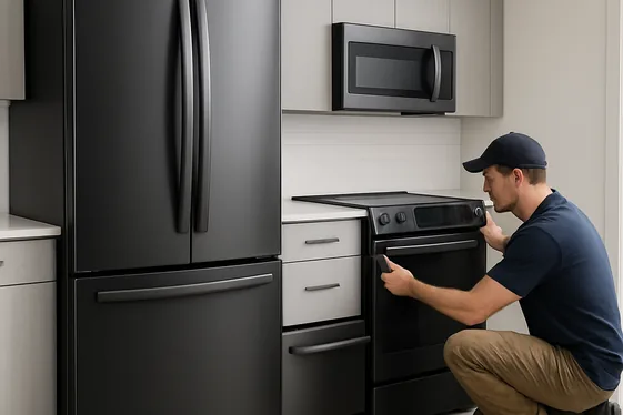 Step-by-Step: Installing Black Stainless Steel Appliances illustration