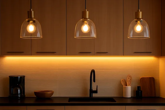 Do’s and Don’ts of Black Kitchen Lighting illustration