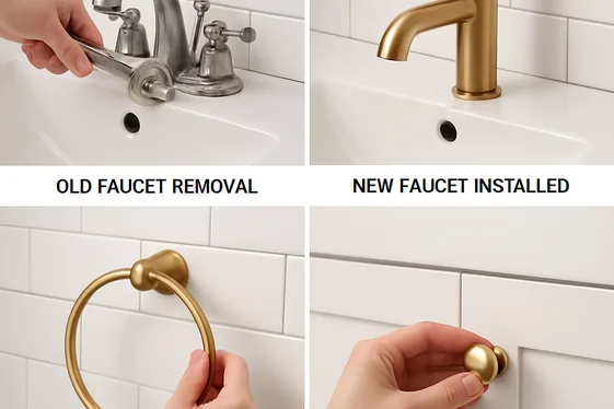 Step-by-Step Guide to Updating Fixtures and Hardware illustration