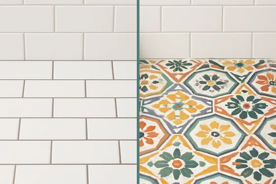 Contrast in Tile: Playing with Patterns and Textures illustration