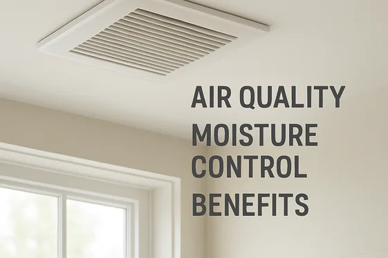 Quick Facts About Bathroom Ventilation and Air Quality illustration