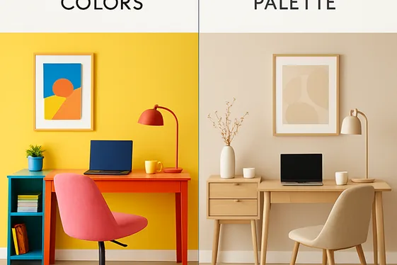 Create a Color Palette That Inspires Productivity illustration