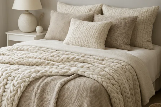 Bring in Cozy Textiles for Comfort and Style illustration