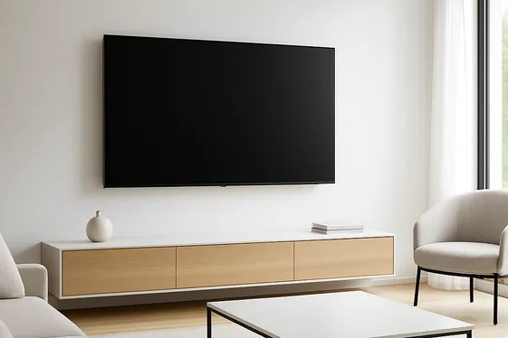 Wall-Mounted TVs for a Streamlined Look illustration