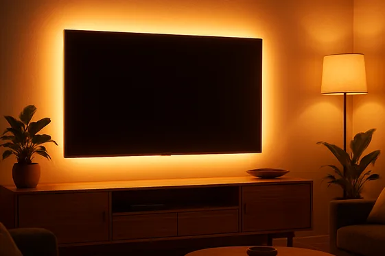 Ambient Lighting to Enhance Modern TV Setups illustration