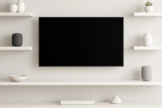 Floating Shelves to Combine Storage and Display illustration
