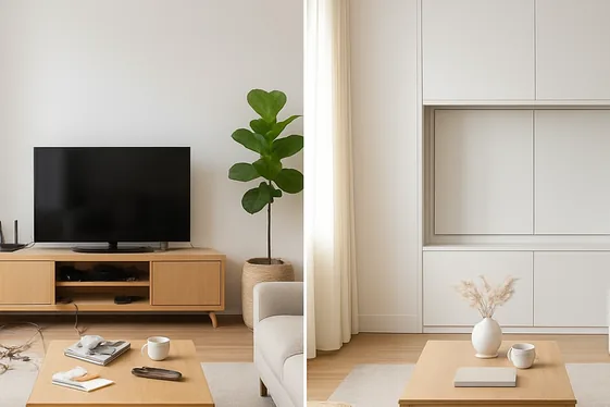 Using TV Lifts to Conceal Your Screen When Not in Use illustration