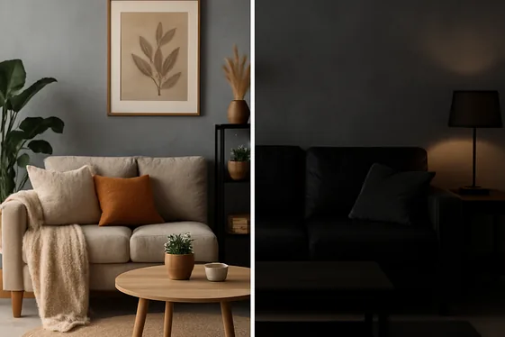 Do’s and Don’ts of Grey Wall Living Room Styling illustration