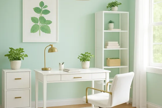 Fresh Mint Green to Refresh Your Mind illustration