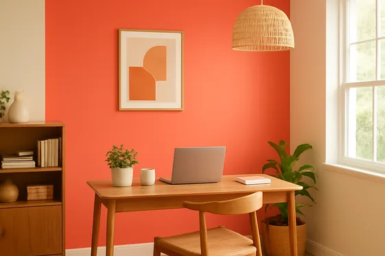 Bright Coral to Inject Positive Energy illustration