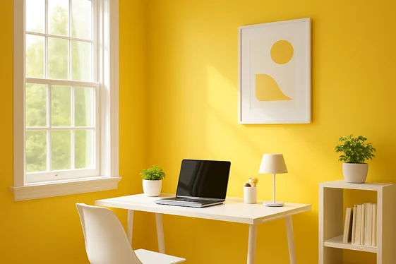 Energizing Yellow to Boost Creativity illustration