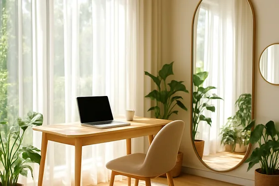 Maximize Natural Light to Boost Mood and Productivity illustration