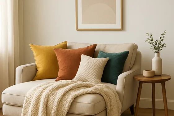 Add Accent Pillows for Style and Comfort illustration