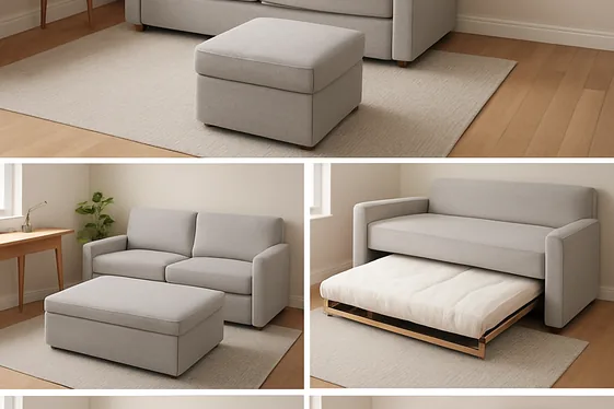 Incorporate Hidden Storage to Declutter Seamlessly illustration
