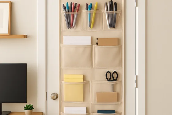 Utilize Door Organizers for Extra Storage illustration