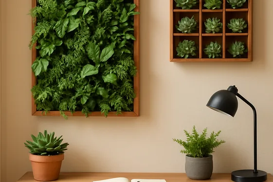 Incorporate Greenery Without Taking Up Space illustration