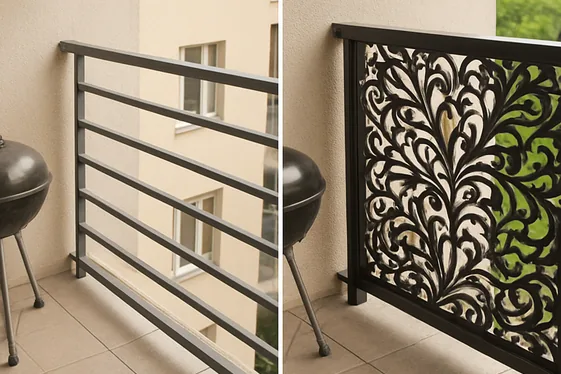 Custom Laser-Cut Grill Panels illustration